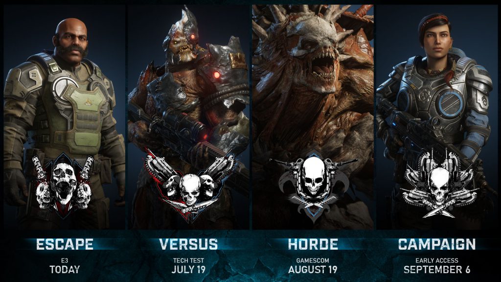 gears of war ultimate edition characters